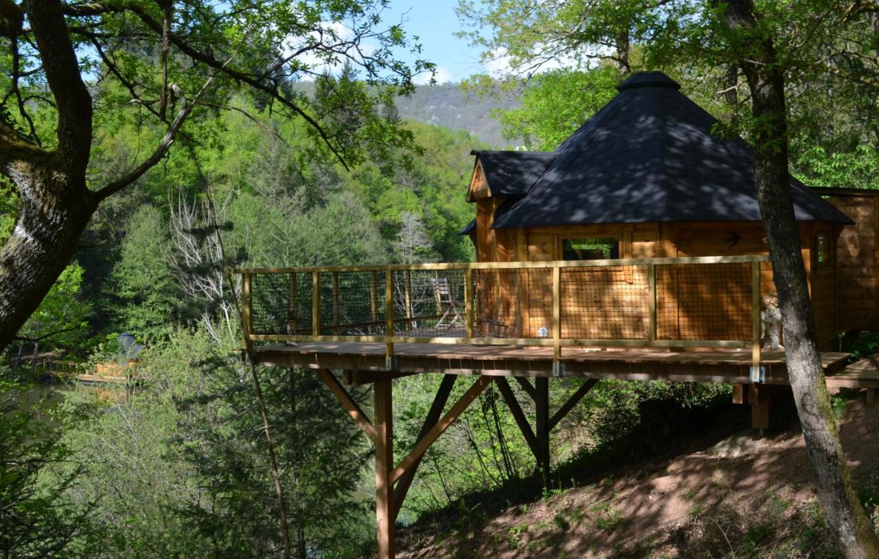Ma Cabane En Aveyron Conques-en-Rouergue 外观 照片